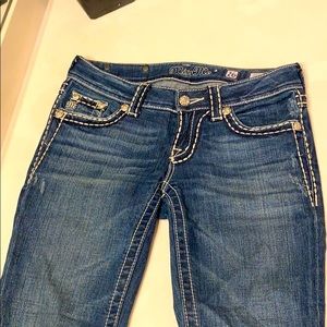 Size 26 Miss Me JP5014 Boot Cut Jeans For Sale!